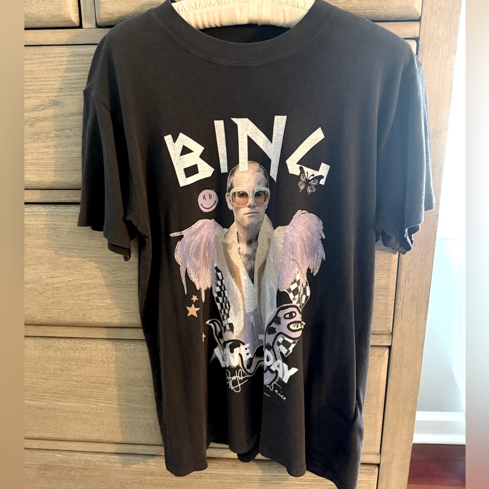 ANINE BING Elton John T-shirt